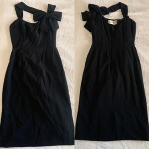 Mr Blackwell Vintage 1960s Little Black Cocktail Dress